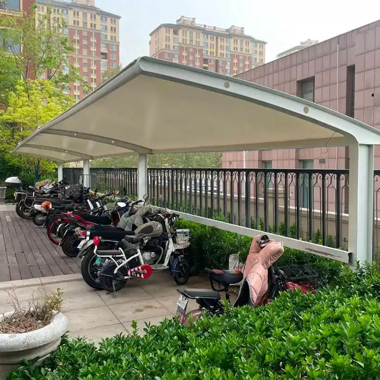 赫章县膜结构电动车棚